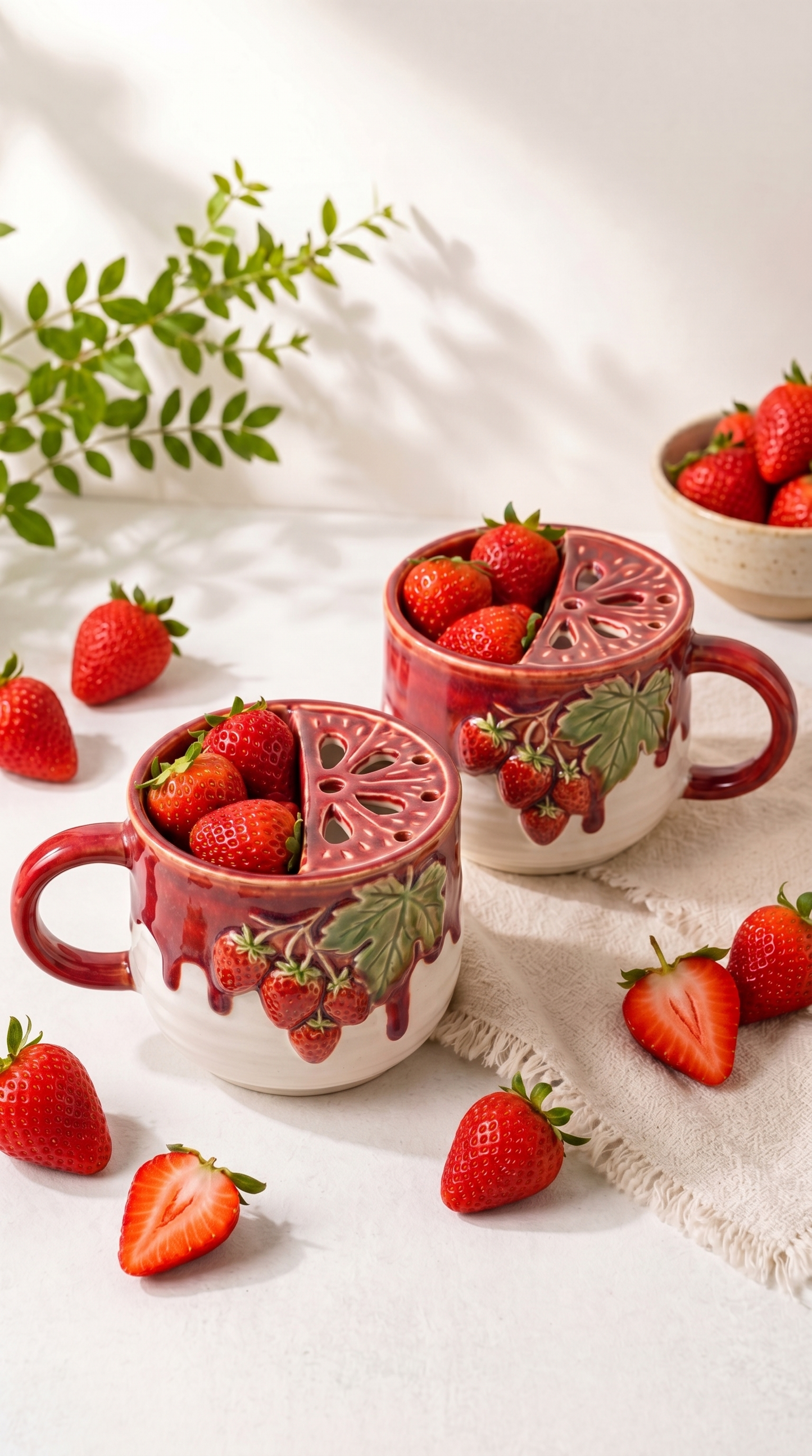 Fruit Berry Washing Mugs