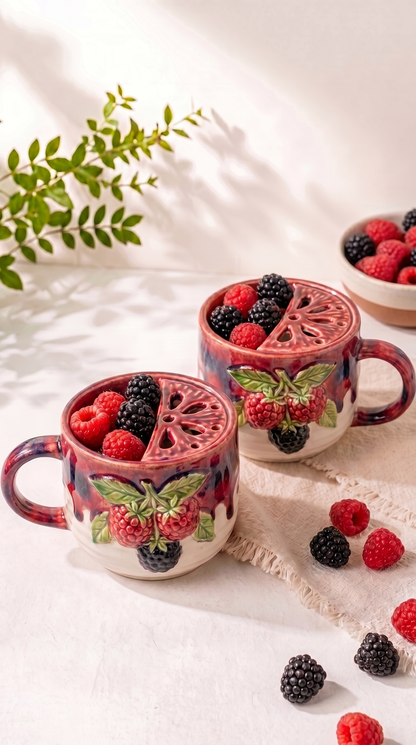 Fruit Berry Washing Mugs