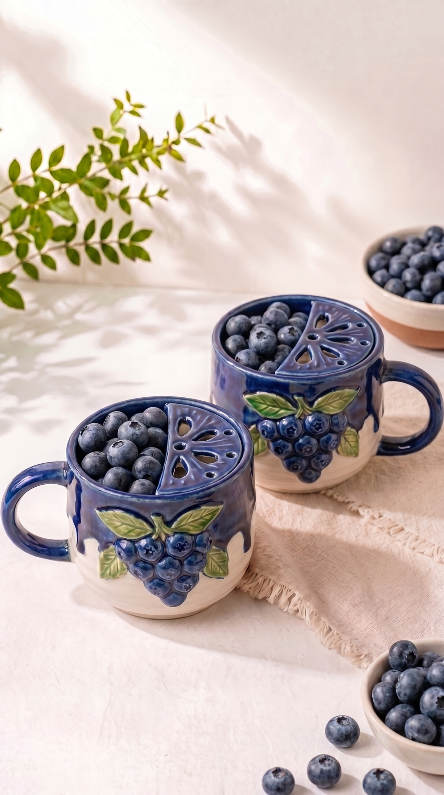 Fruit Berry Washing Mugs
